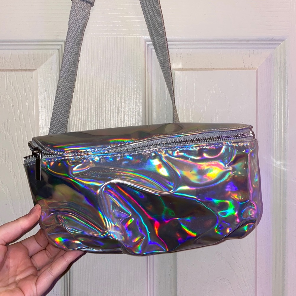 holographic fanny pack